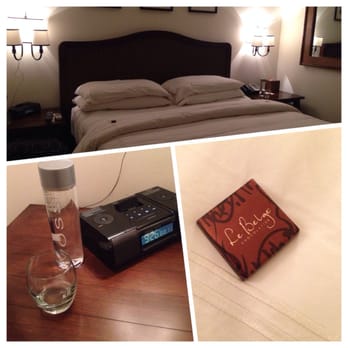 Pavilion Hotel - Came into our room after an adventurous evening to find a sweet treat, water, dimmed lights and soft music playing. - Hotels Near Me - Avalon, California