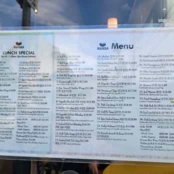 Manna - Menu - Korean Near Me - San Francisco, California Manna - Menu - Korean Near Me - San Francisco, California