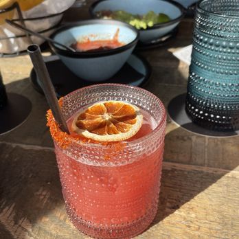 Saint Anejo - Blood Orange Margarita - Cocktail Bars Near Me - Nashville, Tennessee