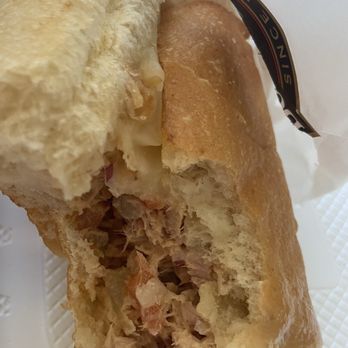 Basil's Deli & Cafe' - TUNA MELT (I got it with Swiss Cheese) $15.65 TUNA, OLIVE OIL, DELI DRESSING (HAS MAYO), RED ONION, PICKLES, TOMATO, PEPPER JACK... - Delis Near Me - Canoga Park, California Basil's Deli & Cafe' - TUNA MELT (I got it with Swiss Cheese) $15.65 TUNA, OLIVE OIL, DELI DRESSING (HAS MAYO), RED ONION, PICKLES, TOMATO, PEPPER JACK... - Delis Near Me - Canoga Park, California
