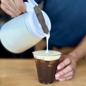 Flo Coffee Bar - The signature "Nico" iced coffee - Coffee & Tea Near Me - Venice, California
