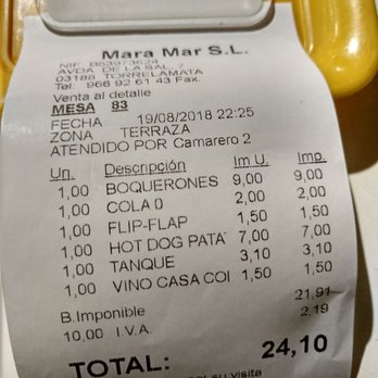 Mara Mar - Seafood Near Me - La Mata, A