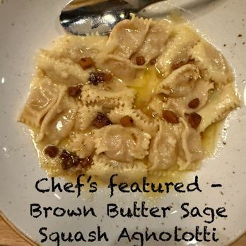 Jame Enoteca - Brown butter sage agnolotti - Italian Near Me - El Segundo, California Jame Enoteca - Brown butter sage agnolotti - Italian Near Me - El Segundo, California