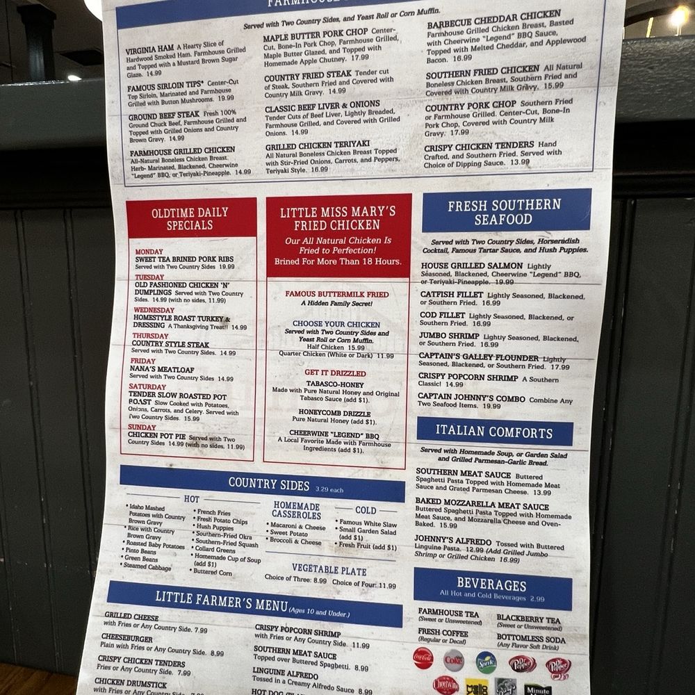 Johnny's Farm House - Menu - Chicken Shop Near Me - Concord, North Carolina Johnny's Farm House - Menu - Chicken Shop Near Me - Concord, North Carolina