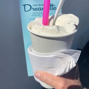 San Marco Dreamette - My cookie dough medium milkshake was Devine. - Ice Cream & Frozen Yogurt Near Me - Jacksonville, Florida San Marco Dreamette - My cookie dough medium milkshake was Devine. - Ice Cream & Frozen Yogurt Near Me - Jacksonville, Florida