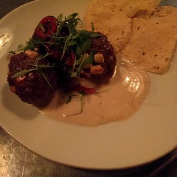 Huddy’s - Lamb and Paneer Meatballs ($12) - Gastropubs Near Me - Redondo Beach, California Huddy’s - Lamb and Paneer Meatballs ($12) - Gastropubs Near Me - Redondo Beach, California