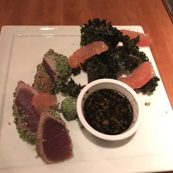 La Casa Sena - Wasabi-seasame crusted ahi tuna - Mediterranean Near Me - Santa Fe, New Mexico