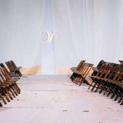 Kraus' Tables & Chairs - Diane Von Furstenberg fashion show