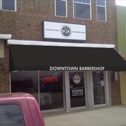 Stillwater Barber - Front of shop with new awning