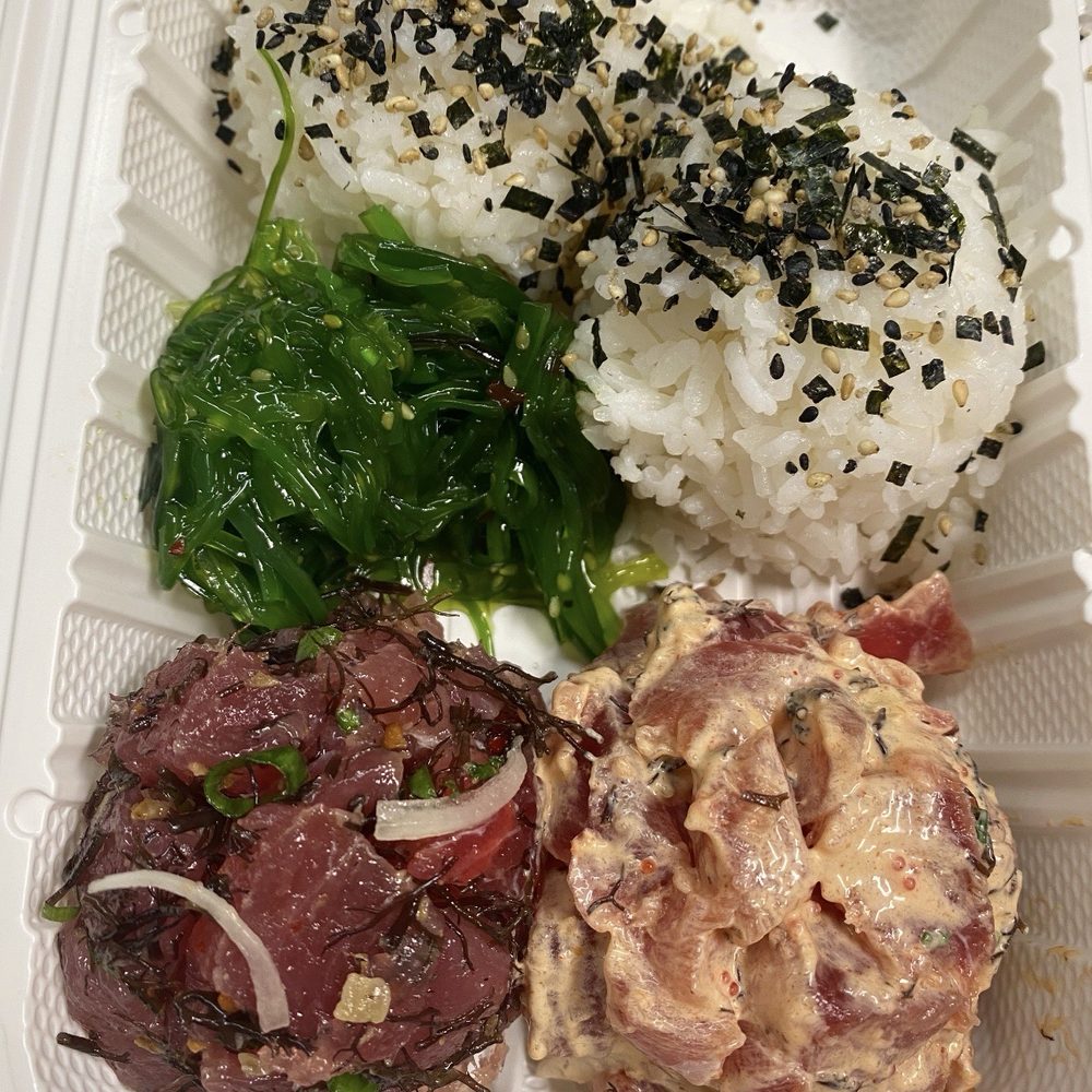 2 choice poke bowl