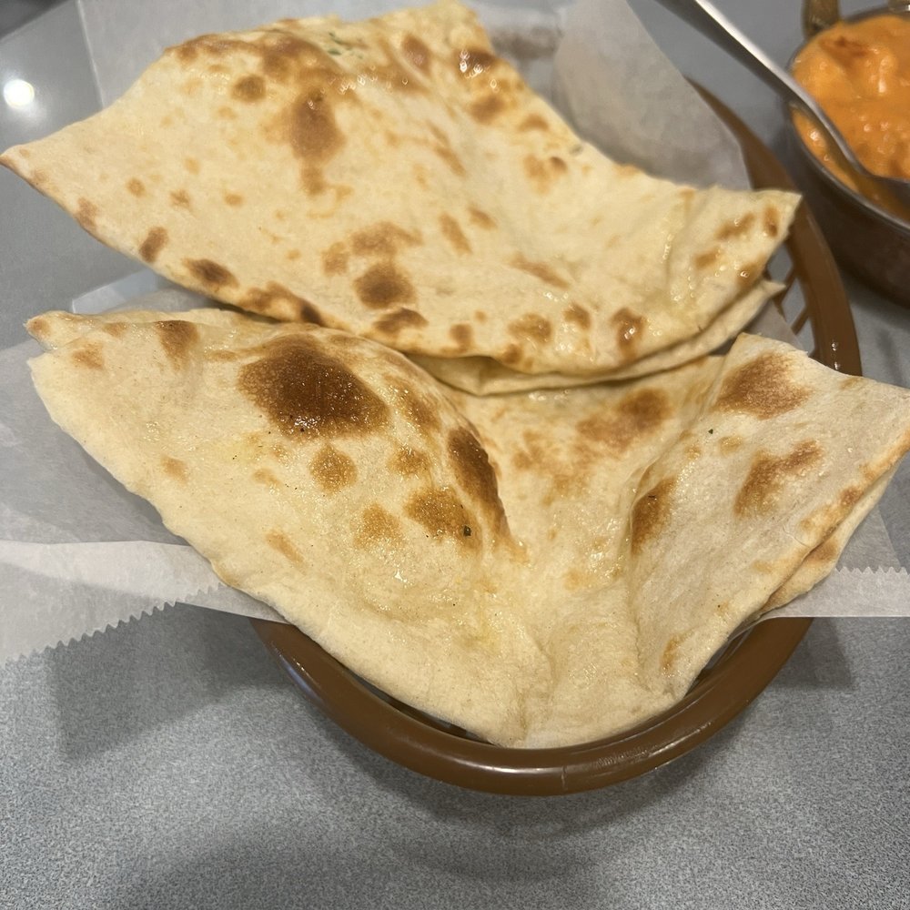 Taj Cafe - The naan... perfect - Indian Near Me - Santa Rosa, California