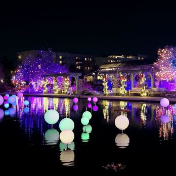 Blossoms of Light - Holiday Orbs - Botanical Gardens Near Me - Denver, Colorado