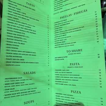 Avinyo 10 - Menu - Mediterranean Near Me - Barcelona, B