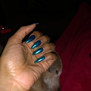 LV Nails - Chrome nails! - Nail Salons Near Me - Pasadena, Texas
