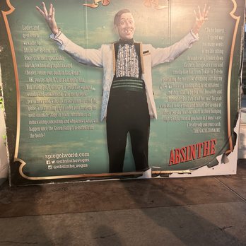 Absinthe - Performing Arts Near Me - Las Vegas, Nevada Absinthe - Performing Arts Near Me - Las Vegas, Nevada