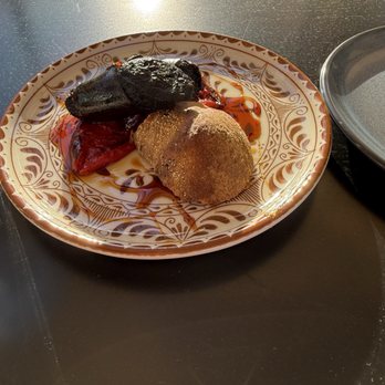 Mas Tapas - One morcilla link ($18) - Tapas Bars Near Me - Charlottesville, Virginia