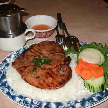 Pho 777 - #32. Com Suon Nuong ($5.95) and Cafe Sua Da ($1.75 - Vietnamese Near Me - Reno, Nevada Pho 777 - #32. Com Suon Nuong ($5.95) and Cafe Sua Da ($1.75 - Vietnamese Near Me - Reno, Nevada