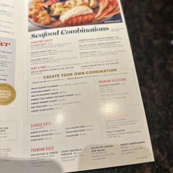 Red Lobster - Menu - Seafood Near Me - Wethersfield, Connecticut