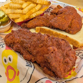 Dave's Hot Chicken - Dave's #1 (2 Tenders w/ Fries) - Chicken Shop Near Me - Cherry Hill, New Jersey