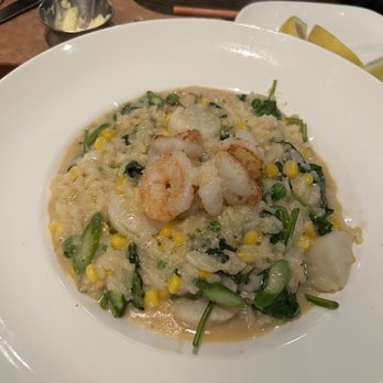 Cooper’s Hawk - Shrimp & Scallop Risotto - Desserts Near Me - Surprise, Arizona