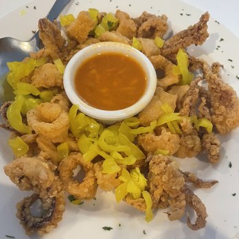Caldeiras Restaurant - Calamari - Portuguese Near Me - Fall River, Massachusetts