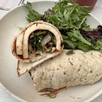 Flower Child - Thai Dye wrap - Salad Near Me - Charlotte, North Carolina