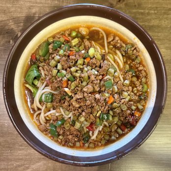 Chef Tan - M1. Minced Pork with Sour Pickled Bean Noodle - Szechuan Near Me - Jersey City, New Jersey Chef Tan - M1. Minced Pork with Sour Pickled Bean Noodle - Szechuan Near Me - Jersey City, New Jersey