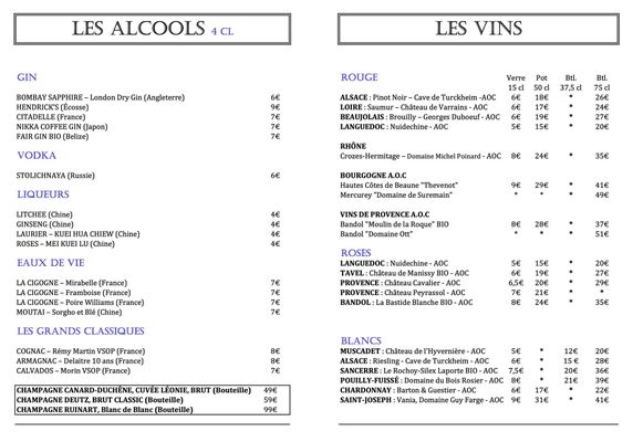 Menu photo 8 Sawadee Paris, 75