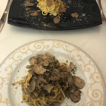 Osteria Barberini - Black and white truffle pastas - Seafood Near Me - Rome, RM Osteria Barberini - Black and white truffle pastas - Seafood Near Me - Rome, RM