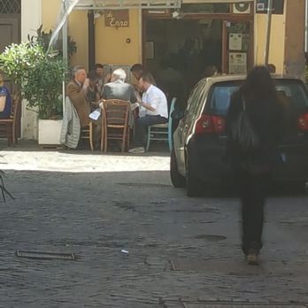 Da Enzo al 29 - Outside seating area - Roman Near Me - Rome, RM Da Enzo al 29 - Outside seating area - Roman Near Me - Rome, RM