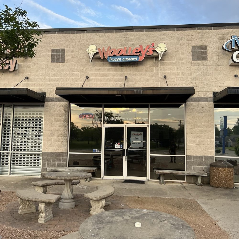 Woolley's Frozen Custard - Outside Seating - Ice Cream & Frozen Yogurt Near Me - Fort Worth, Texas Woolley's Frozen Custard - Outside Seating - Ice Cream & Frozen Yogurt Near Me - Fort Worth, Texas