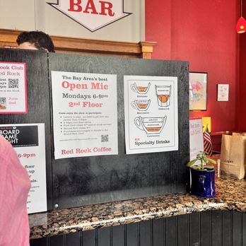 Red Rock Coffee - Interior - Coffee & Tea Near Me - Mountain View, California