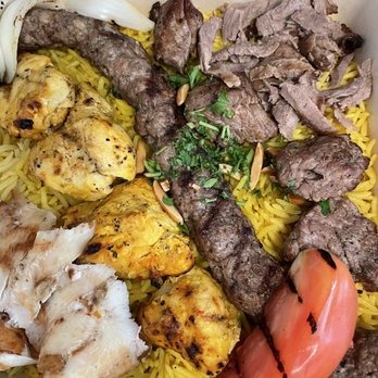 Jarasa Kabob - Skokie - Mix Grill. It has a generous portion of chicken and beef shawarma, chicken and steak kabobs and kufta. It easily feeds two. - Middle Eastern Near Me - Skokie, Illinois Jarasa Kabob - Skokie - Mix Grill. It has a generous portion of chicken and beef shawarma, chicken and steak kabobs and kufta. It easily feeds two. - Middle Eastern Near Me - Skokie, Illinois
