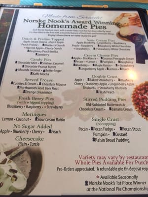 Menu photo 7 Norske Nook Rice Lake, WI Menu photo 7 Norske Nook Rice Lake, WI