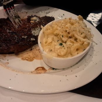 Epic Chophouse - Steak with mac-n-cheese as the side. - Seafood Near Me - Greensboro, North Carolina