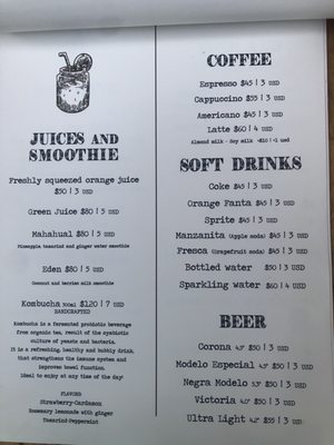 Menu photo 6 Malecón 21 Mahahual, ROO