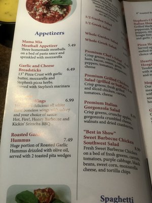 Menu photo 5 Stephens Pizzeria Gray, TN Menu photo 5 Stephens Pizzeria Gray, TN