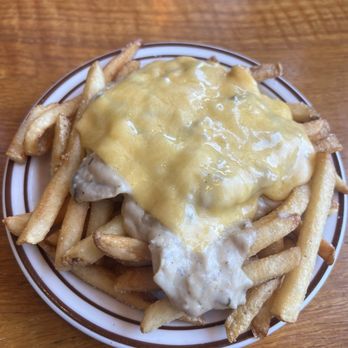 Pine State Biscuits - Reno - Cheesy mushroom gravy fries - Breakfast & Brunch Near Me - Reno, Nevada