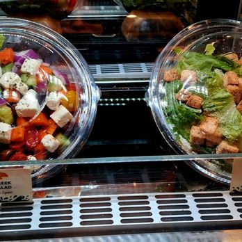 Cafe Express - Salad options on display - Cafes Near Me - Las Vegas, Nevada Cafe Express - Salad options on display - Cafes Near Me - Las Vegas, Nevada