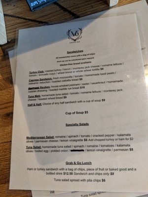Menu photo 7 V6 Coffee Bar Marathon, TX