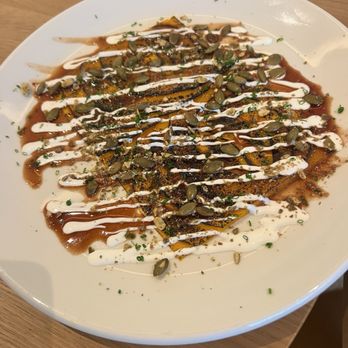 The B100M - AMAZINGGGG squash carpaccio - Food Court Near Me - Miami, Florida The B100M - AMAZINGGGG squash carpaccio - Food Court Near Me - Miami, Florida
