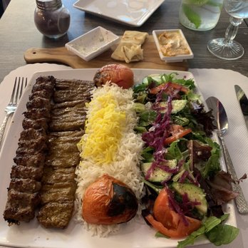 Caspian Restaurant - The food looks like a work of art - Mediterranean Near Me - Mountain View, California