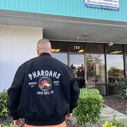 Apparel Promo - Letterman jacket embroidered