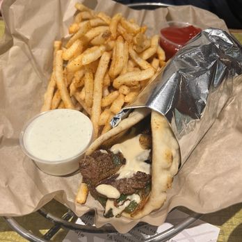 South Fork Public House - Cheesesteak Wrap Sandwich - American Near Me - Pullman, Washington South Fork Public House - Cheesesteak Wrap Sandwich - American Near Me - Pullman, Washington