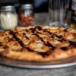 Cork N Crust - Smoked Barbecue Chicken Pizza at the Cork N Crust