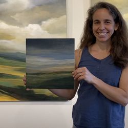 Calloway Fine Art & Consulting - Caroline Adam's for her CFAC Youtube video showing her latest work.