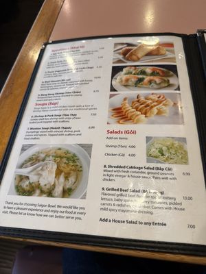 Menu photo 2 Saigon Bowl Clearwater, FL Menu photo 2 Saigon Bowl Clearwater, FL