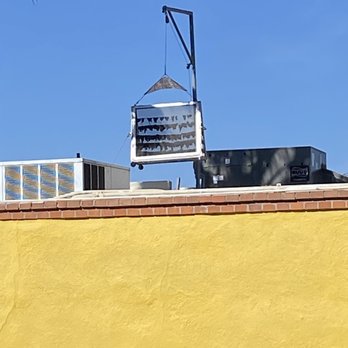 El Charro Cafe - Carne seca rooftop drying - Tacos Near Me - Tucson, Arizona