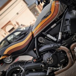 McCoys Upholstery - Custom Motorcycle Seat