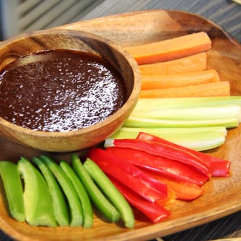 Basil Box - Veggie Sticks ($3.00) | Thai balsamic dipping sauce. - Vietnamese Near Me - Toronto, Ontario Basil Box - Veggie Sticks ($3.00) | Thai balsamic dipping sauce. - Vietnamese Near Me - Toronto, Ontario